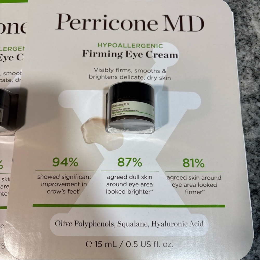 Perricone MD Firming Eye Cream new in box
0.5oz Full-size